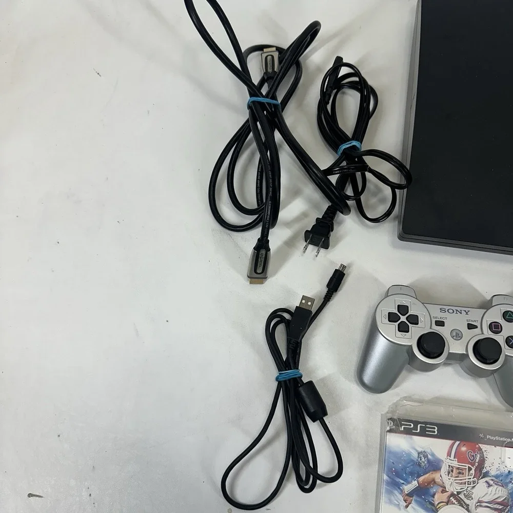 Sony‎ PlayStation 3 Slim PS3 160GB CECH-2501A Console Bundle Game Tested